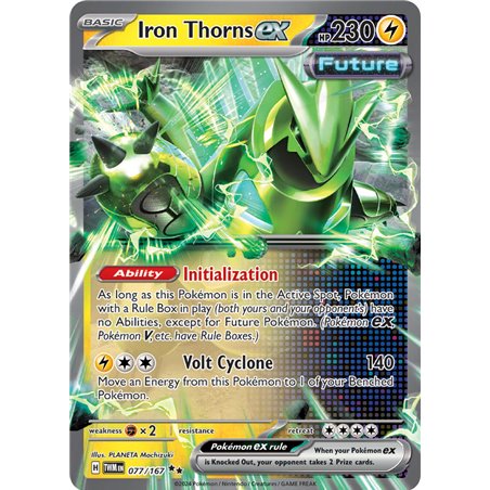 Iron Thorns ex (Double Rare)