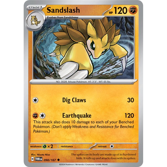 Sandslash (Uncommon)