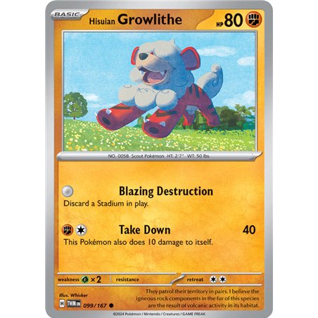 Hisuian Growlithe (Common)