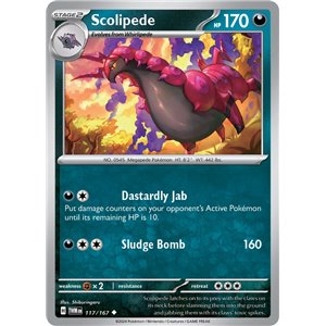 Scolipede (Uncommon)