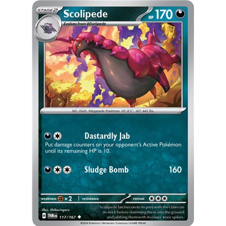 Scolipede (Uncommon)