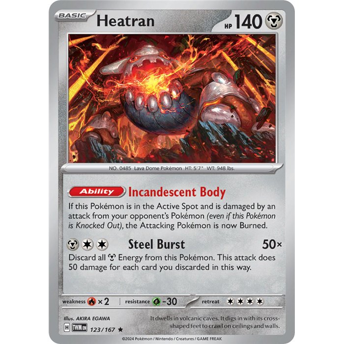 Heatran (Rare Holofoil)