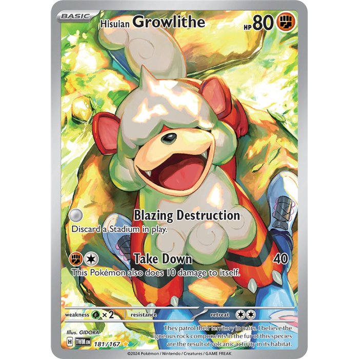 Growlithe (Illustration Rare)