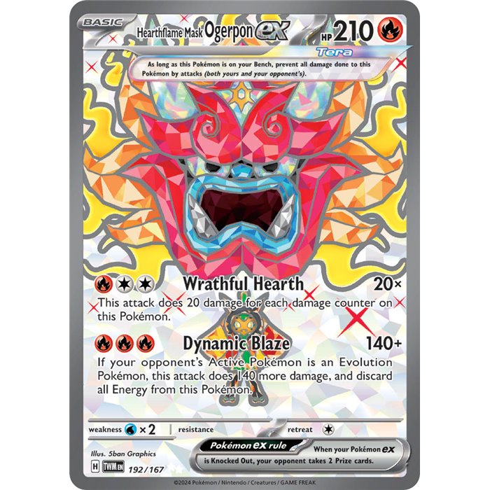 Hearthflame Mask Ogerpon ex (Full Art)