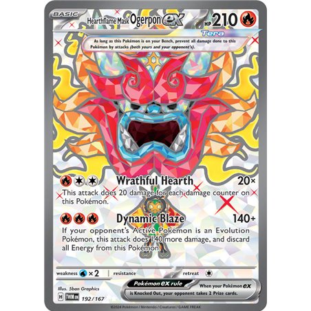 Hearthflame Mask Ogerpon ex (Full Art)