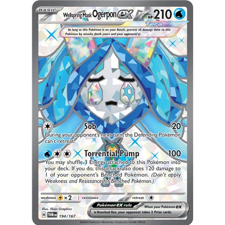 Wellspring Mask Ogerpon ex (Full Art)