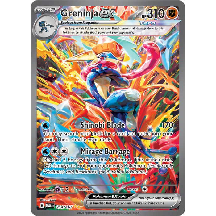 Greninja ex (Special Illustration Rare)