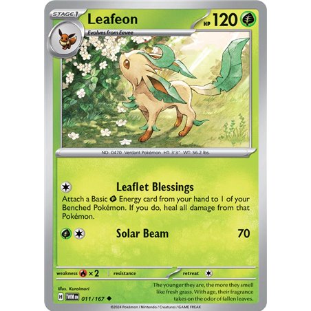 Leafeon (Uncommon/Reverse Holofoil)