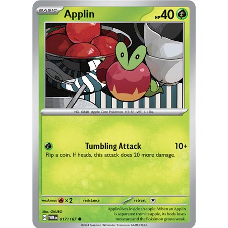 Applin (Common/Reverse Holofoil)