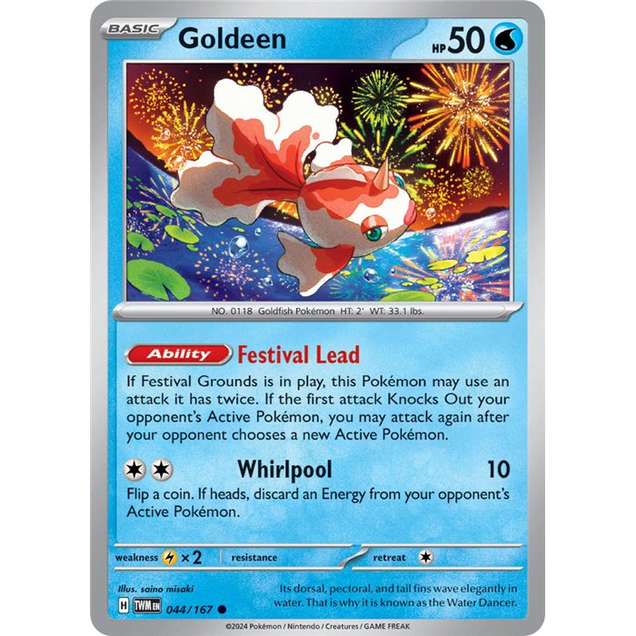 Goldeen (Common/Reverse Holofoil)