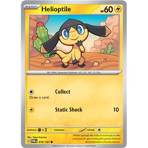 Helioptile (Common/Reverse Holofoil)