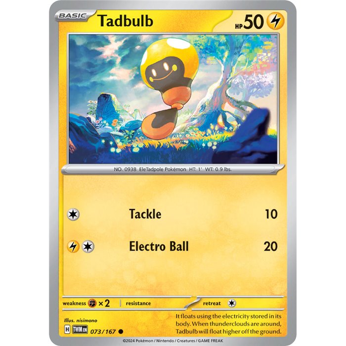 Tadbulb (Common/Reverse Holofoil)