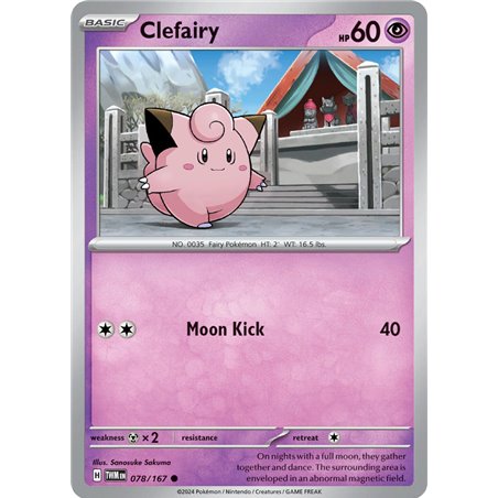 Clefairy (Common/Reverse Holofoil)