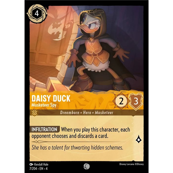 Daisy Duck - Musketeer Spy (Common)