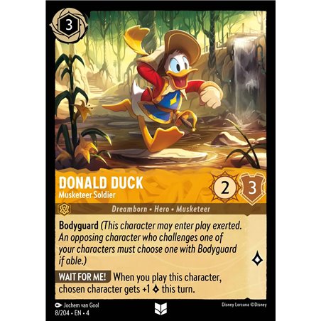 Donald Duck - Musketeer Soldier (Uncommon)