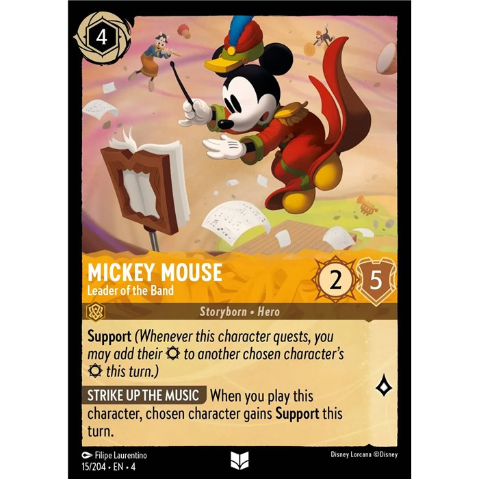 Mickey Mouse - Leader of the Band (Uncommon)