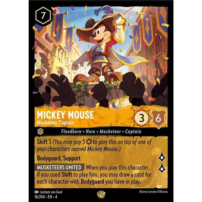 Mickey Mouse - Musketeer Captain (Legendary)