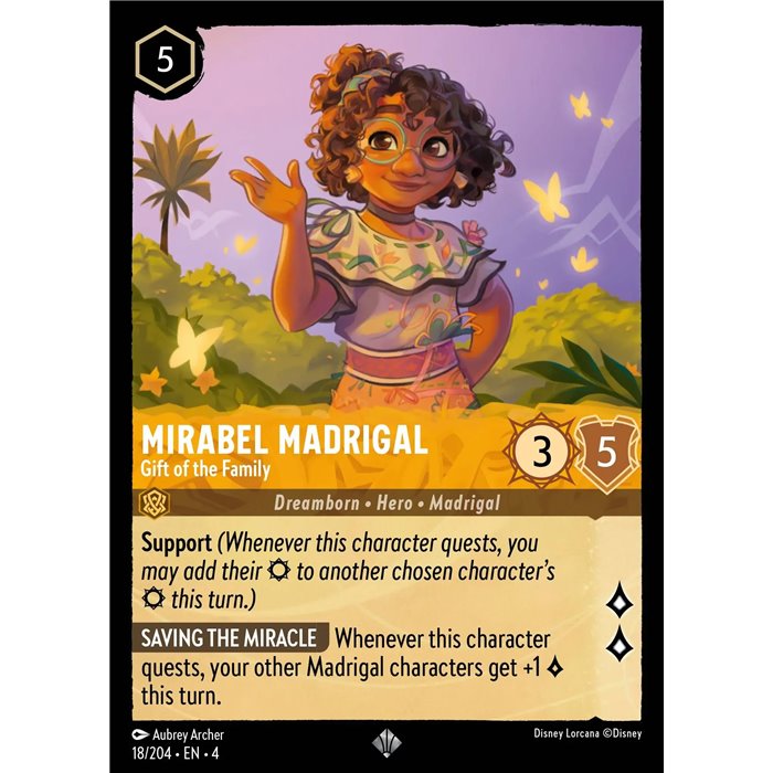 Mirabel Madrigal - Gift of the Family (Super Rare)