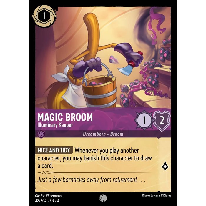 Magic Broom - Illuminary Keeper (Common)