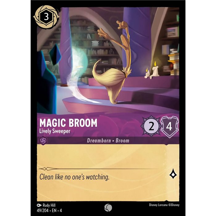 Magic Broom - Lively Sweeper (Common)