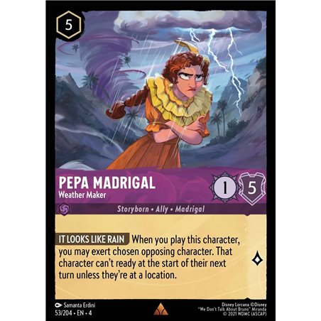 Pepa Madrigal - Weather Maker (Rare)