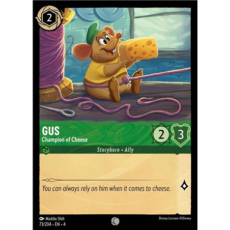 Gus - Champion of Cheese (Common)