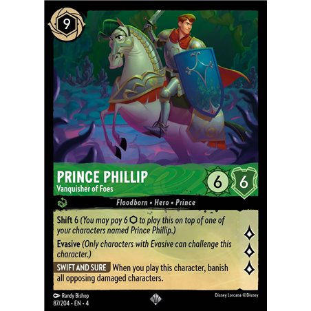 Prince Phillip - Vanquisher of Foes (Super Rare)