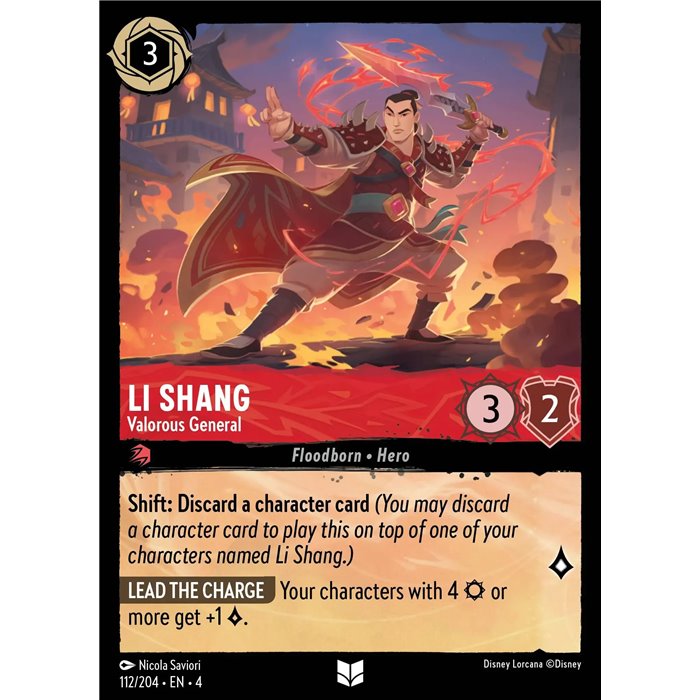 Li Shang - Valorous General (Uncommon)