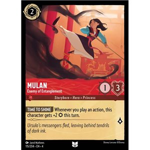 Mulan - Enemy of Entanglement (Uncommon)