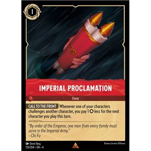 Imperial Proclamation (Rare)