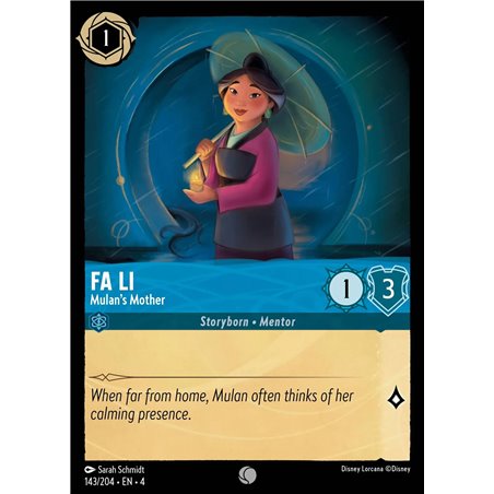 Fa Li - Mulan's Mother (Common)