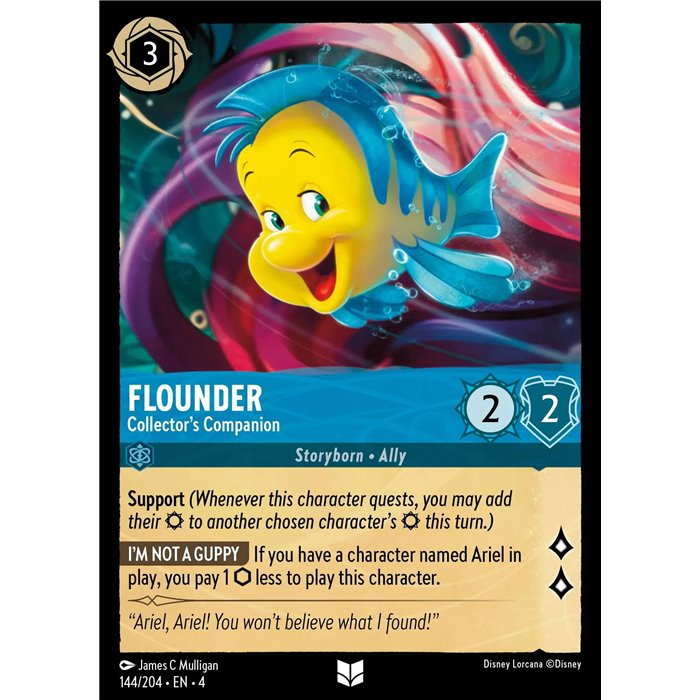 Flounder - Collector's Companion (Uncommon)