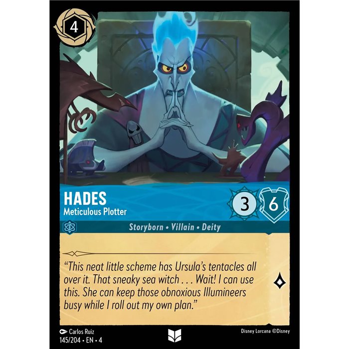 Hades - Meticulous Plotter (Uncommon)