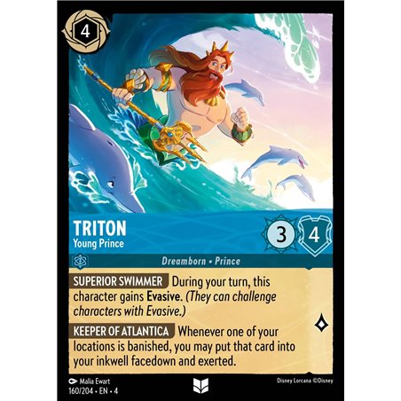 Triton - Young Prince (Uncommon)