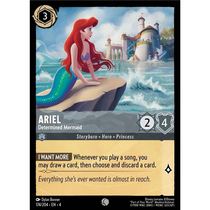 Ariel - Determined Mermaid (Common)