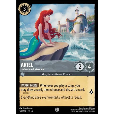 Ariel - Determined Mermaid (Common)