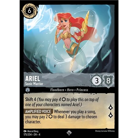 Ariel - Sonic Warrior (Super Rare)