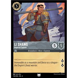 Li Shang - Imperial Captain (Uncommon)