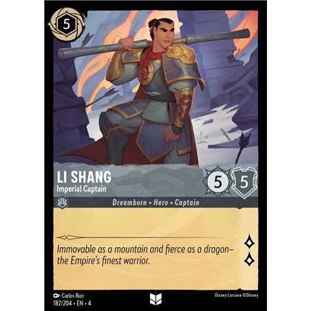 Li Shang - Imperial Captain (Uncommon)