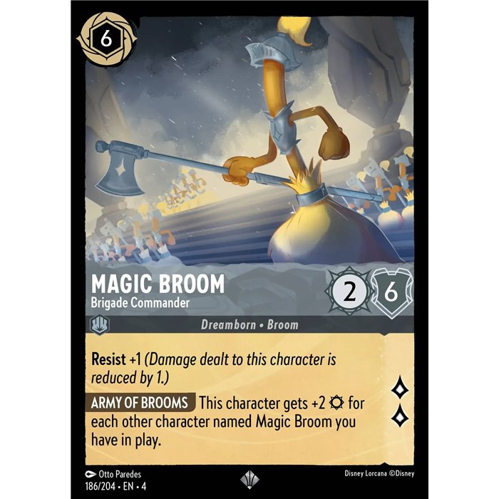 Magic Broom - Brigade Commander (Super Rare)