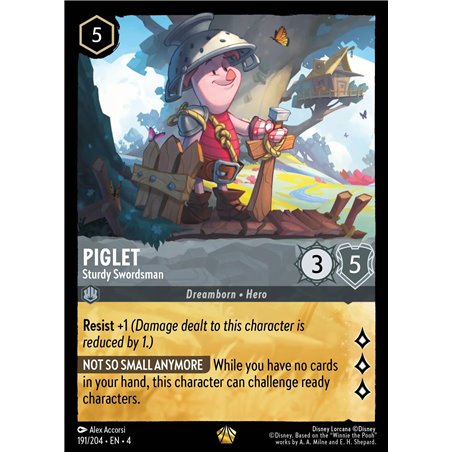 Piglet - Sturdy Swordsman (Legendary)