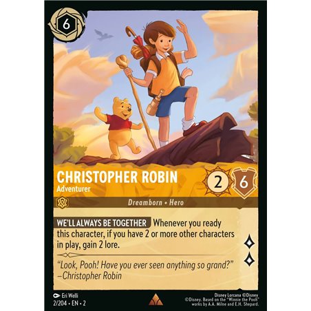 Christopher Robin - Adventurer (Rare)