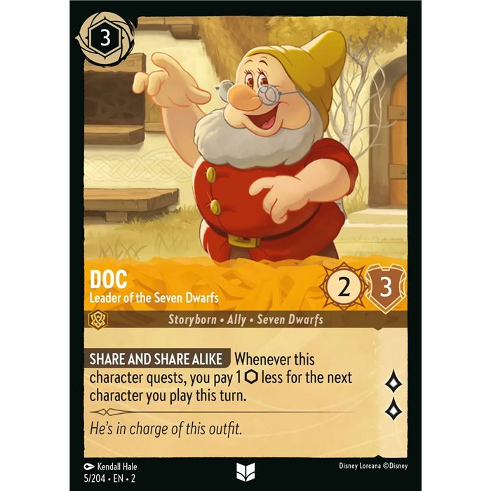 Doc - Leader of the Seven Dwarfs (Uncommon)