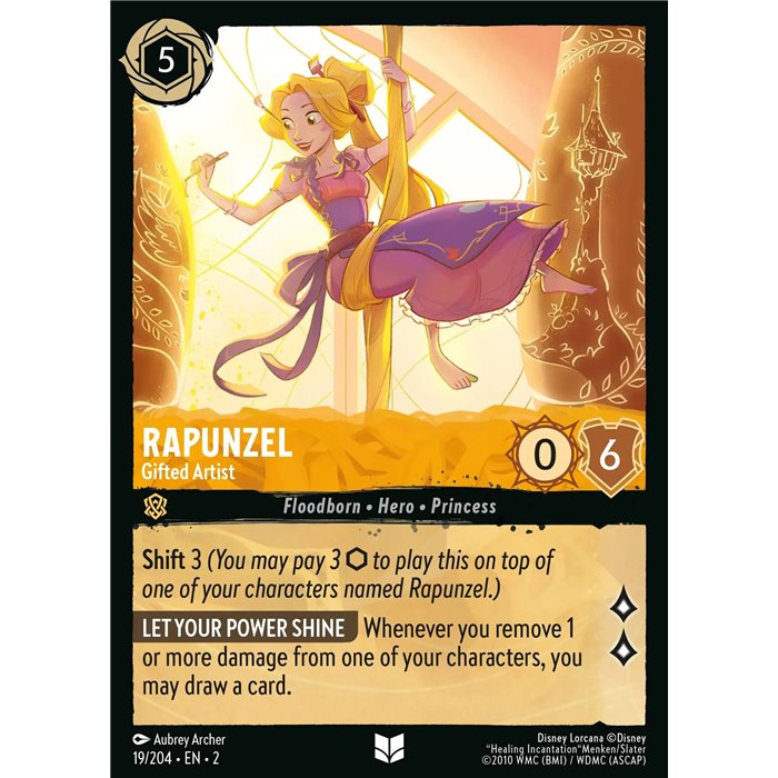 Rapunzel - Gifted Artist (Uncommon)