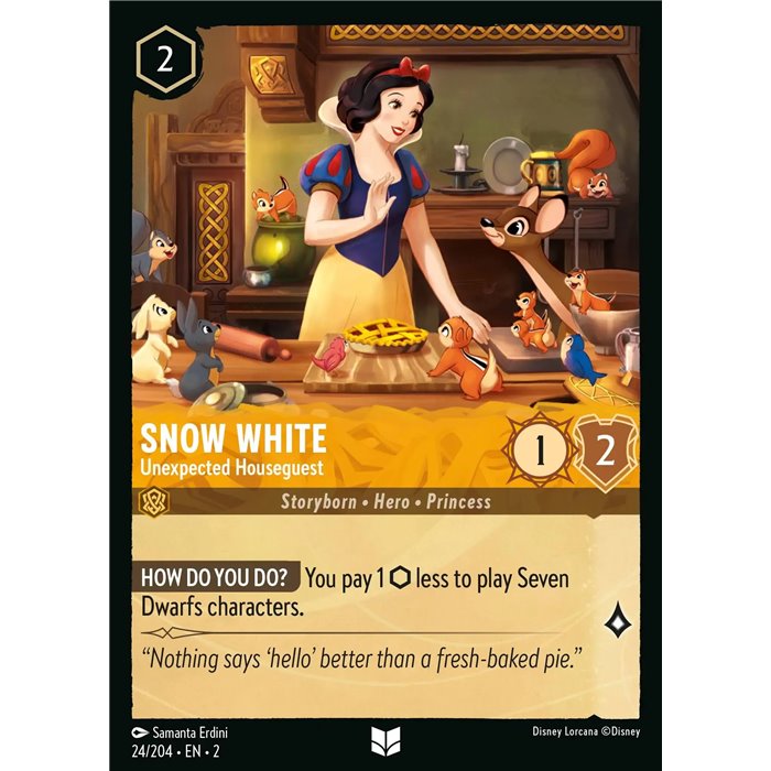 Snow White - Unexpected Houseguest (Uncommon)