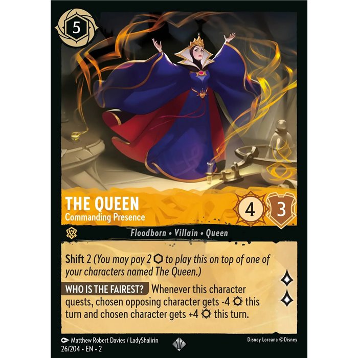 The Queen - Commanding Presence (Super Rare)