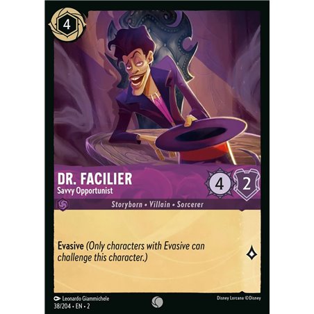 Dr. Facilier - Savvy Opportunist (Common)