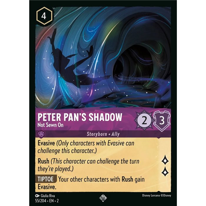 Peter Pan's Shadow - Not Sewn On (Super Rare)