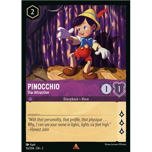 Pinocchio - Star Attraction (Rare)