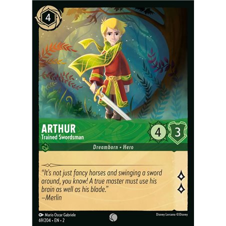 Arthur - Trained Swordsman (Common)